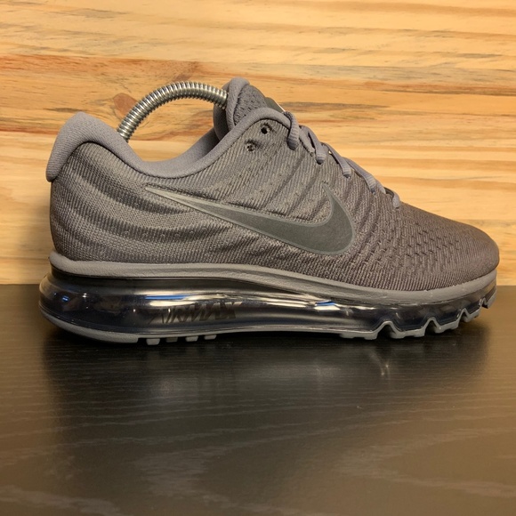 New Nike Air Max 2017 Cool Grey Anthracite - Picture 2 of 7